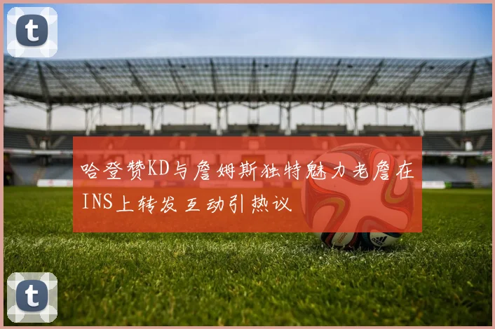 哈登赞KD与詹姆斯独特魅力老詹在INS上转发互动引热议