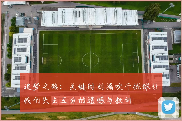 追梦之路：关键时刻漏吹干扰球让我们失去五分的遗憾与教训